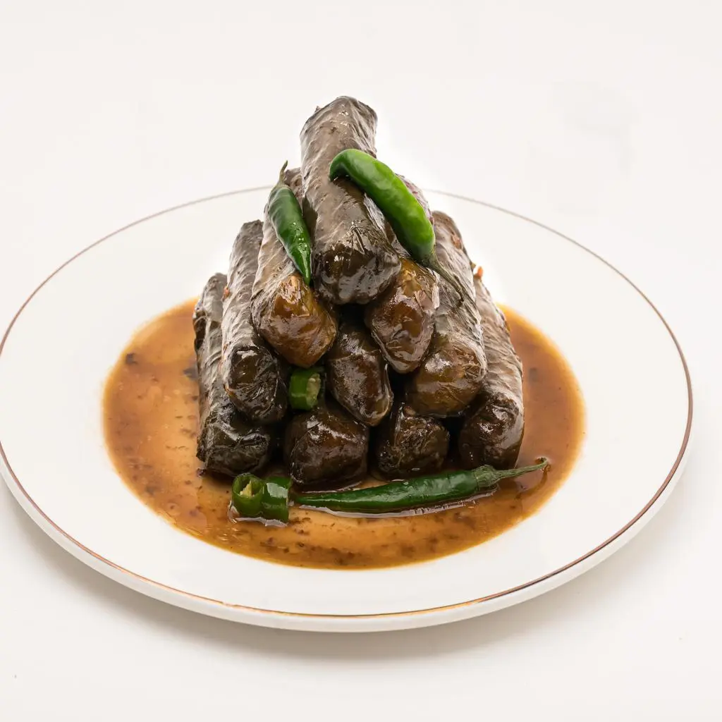 Spicy Grape Leaves